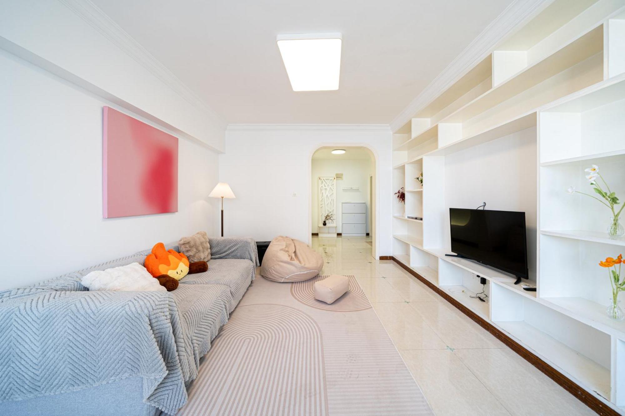 Apartamento Zhiyuan-3 Bedrooms 1 Bathroom,near People's Square Xangai